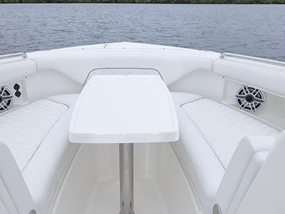 Table installed on Pursuit D 286 Dual Console.