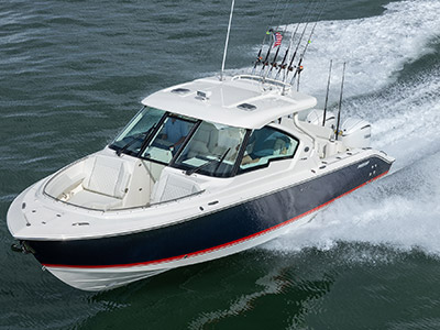 Pursuit Boats D 326 Luxury Dual Console Running