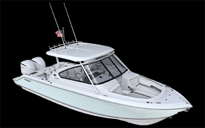 Rendering of the All New Pursuit DC 286 Dual Console.