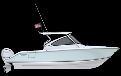 Rendering of the All New Pursuit DC 286 Dual Console.