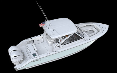 Rendering of the All New Pursuit DC 286 Dual Console.