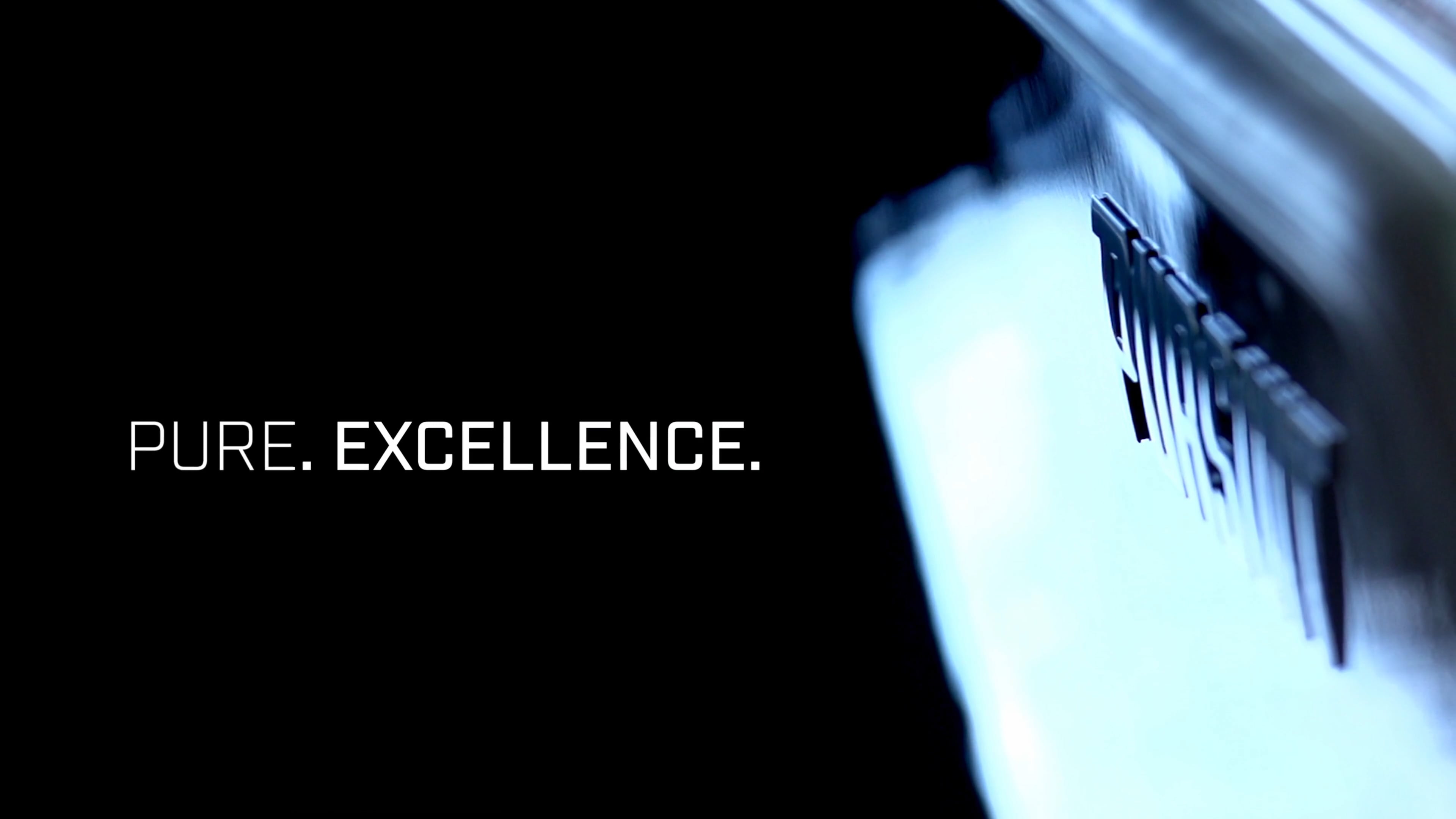 Dramatic image of Pursuit logo on the hull.