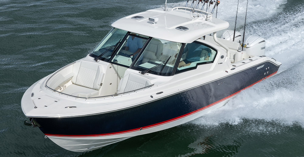 Pursuit Boats D 326 Luxury Dual Console Running