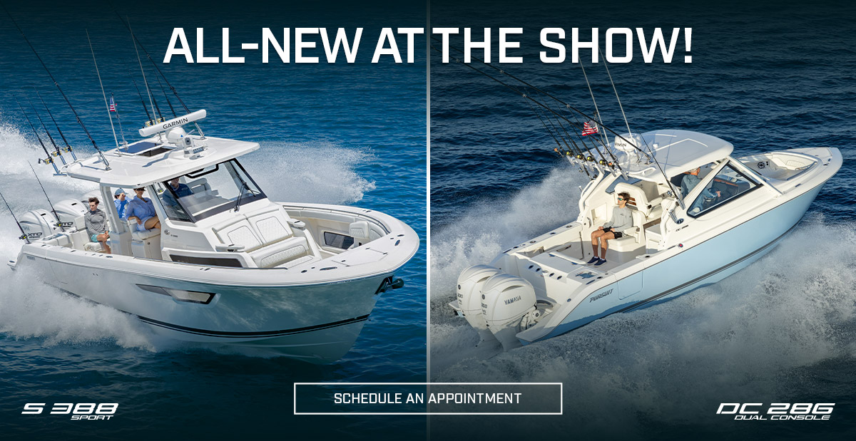 ALL-NEW AT THE Show! S 388 Sport and DC 286 Dual Conole. Schedule an Appointment!